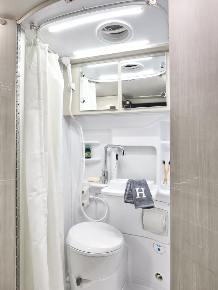 2022 Thor Tranquility Class B RV 19P Bathroom - Radiant Silver Radiant Silver Cabinetry - Sprinter Van