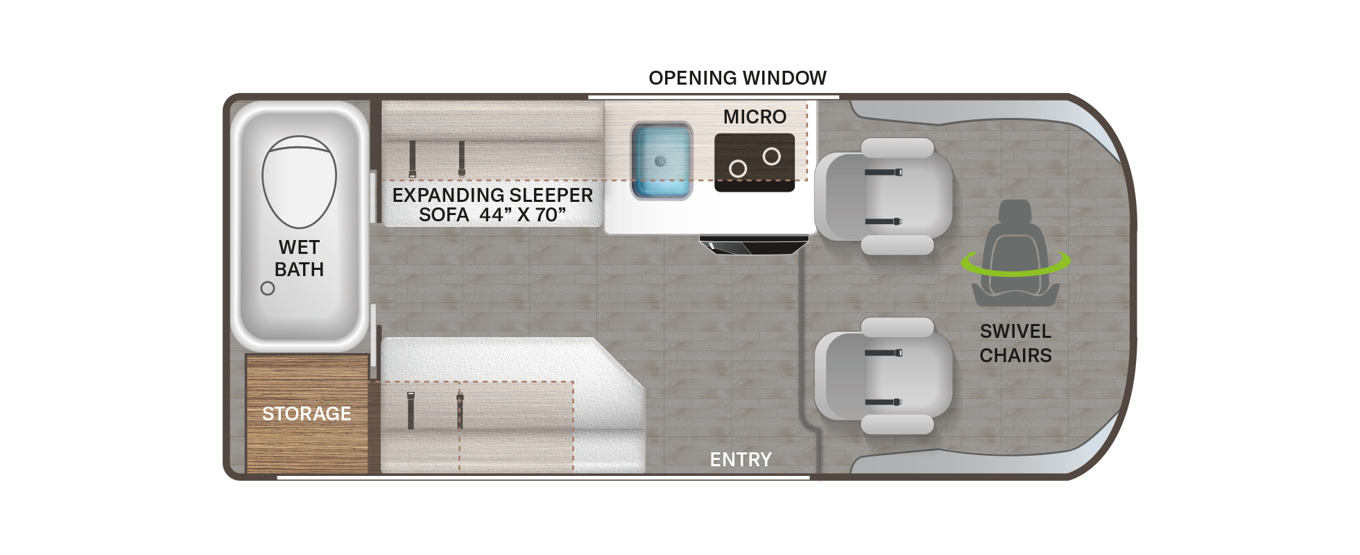 2023 18G Class B Floor Plan