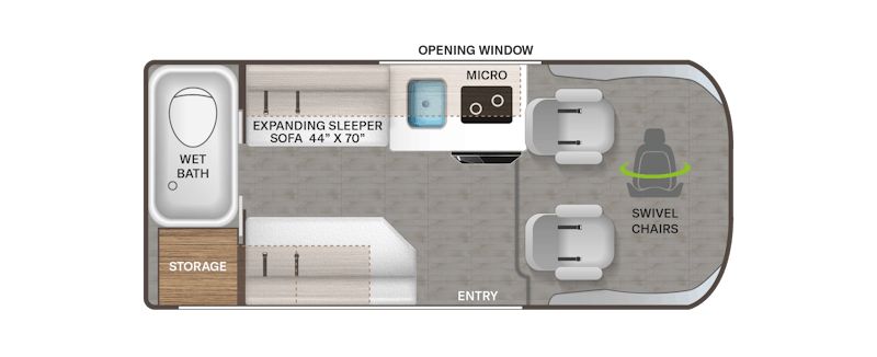 2023 18G Class B Floor Plan