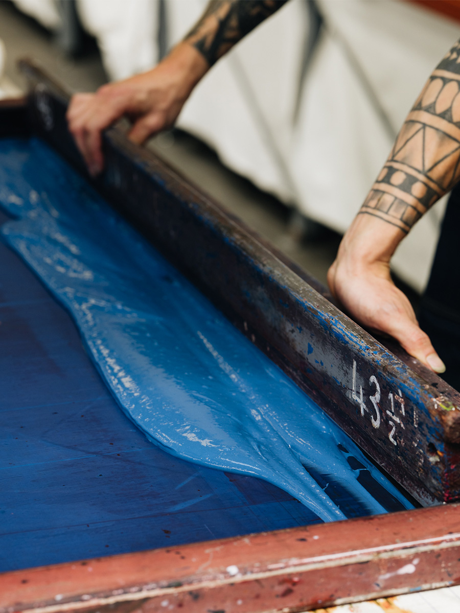 Thorp of London - screen printing