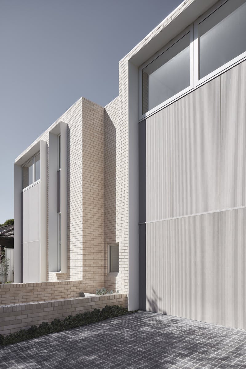 Photo of street facade of Beverley Hills houses in Beverley Hills by Those Architects