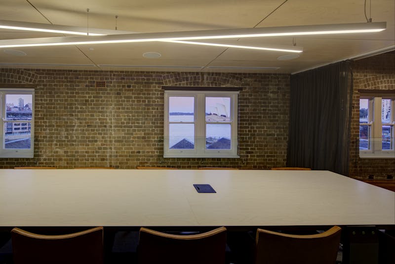 Photo of boardroom of Ansarada HQ in Sydney by Those Architects