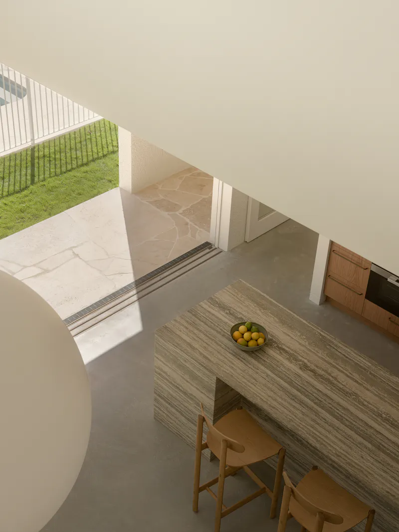 Photo of interior of Marlon house in Byron Bay by Those Architects