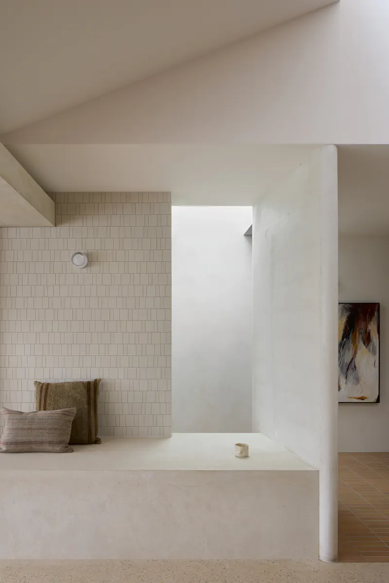 Photo of interior of Townie house in Byron Bay by Those Architects