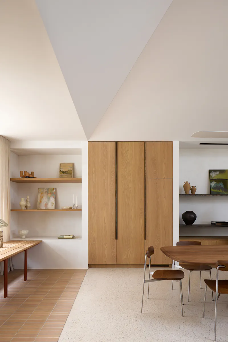 Photo of interior of Townie house in Byron Bay by Those Architects