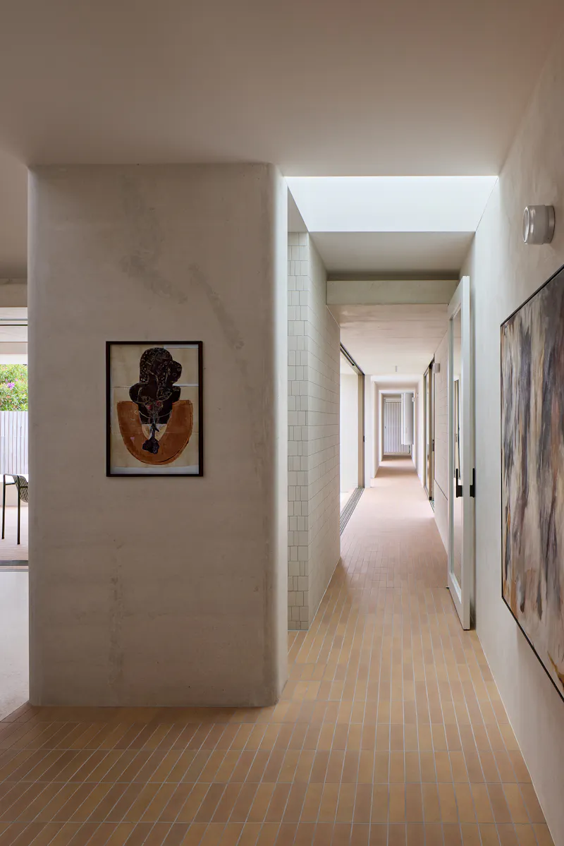 Photo of interior of Townie house in Byron Bay by Those Architects