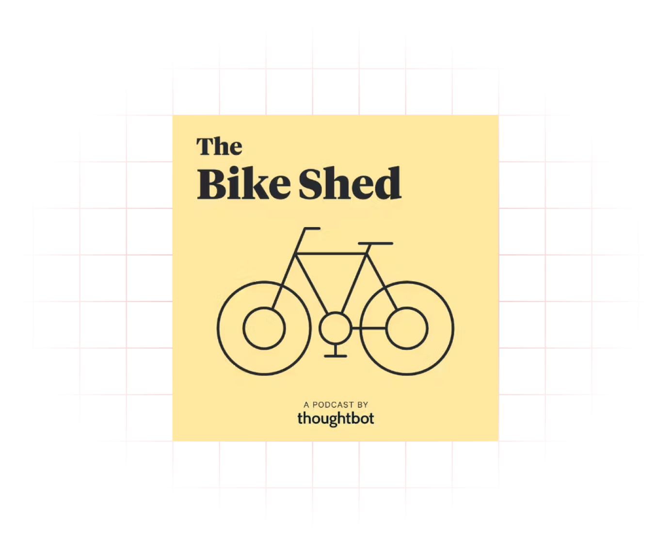 The Bike Shed podcast logo.