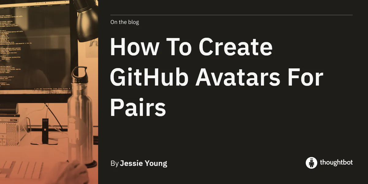 How To Create GitHub Avatars For Pairs