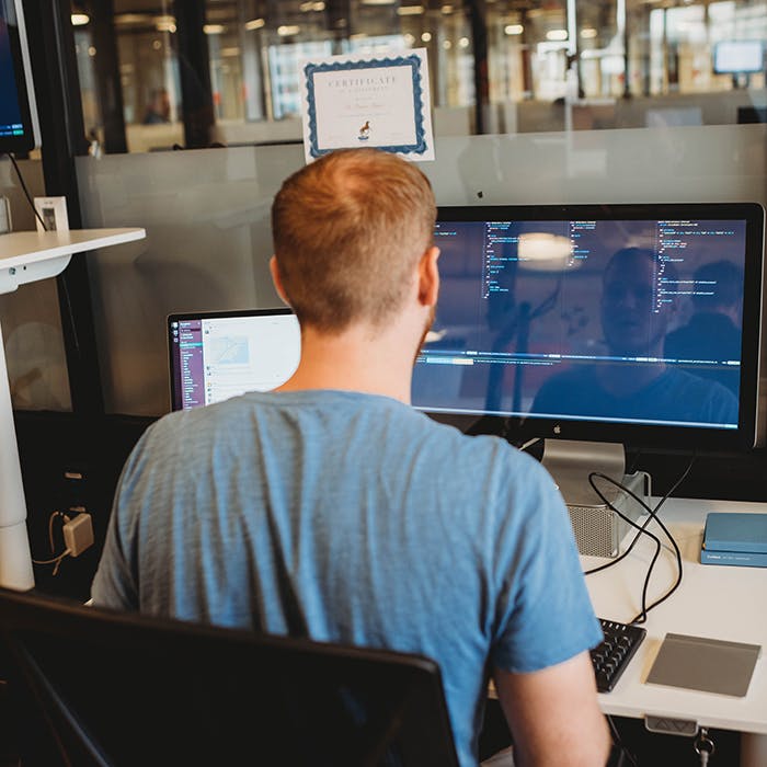 thoughtbot Developer working on a React Native application