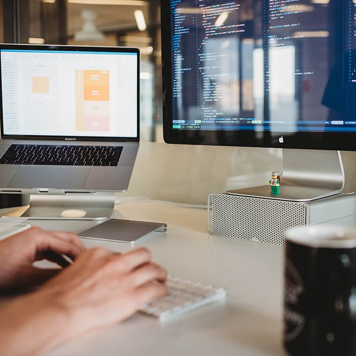 thoughtbot developer working on a React Native project