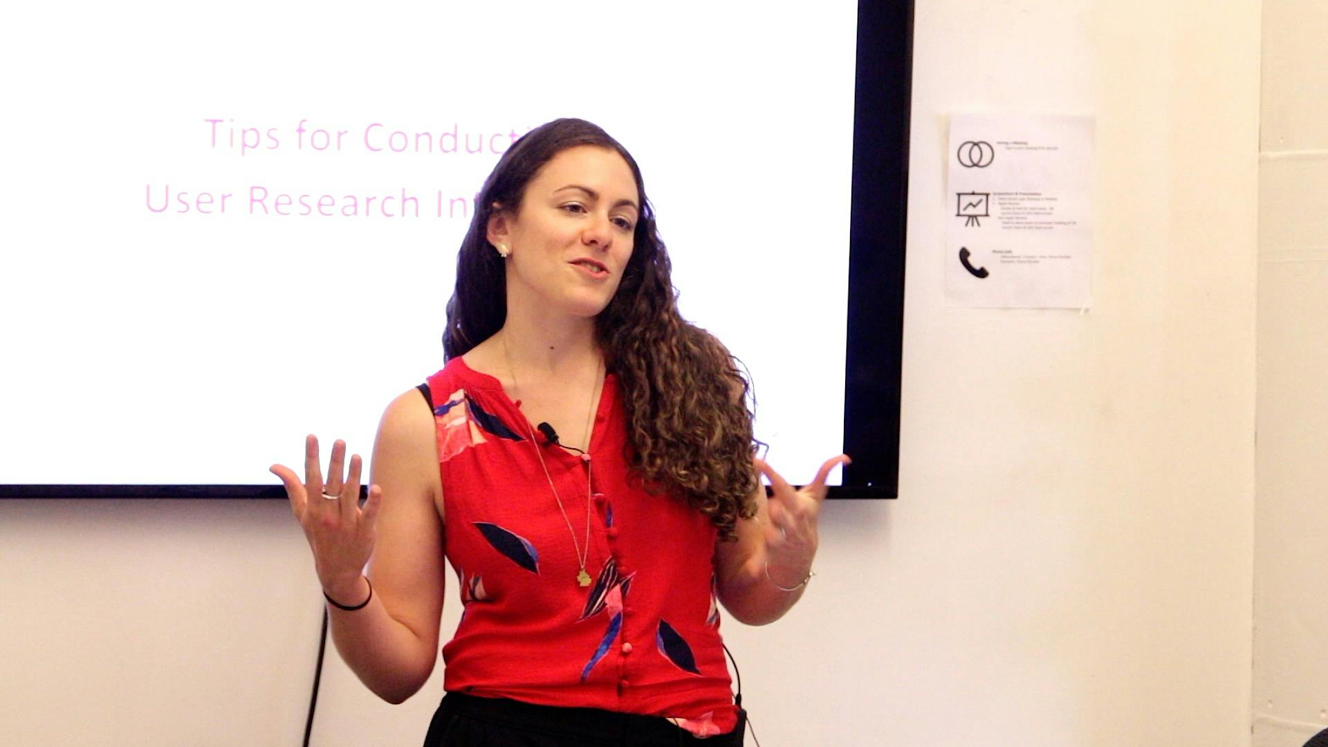 Conducting User Research Interviews