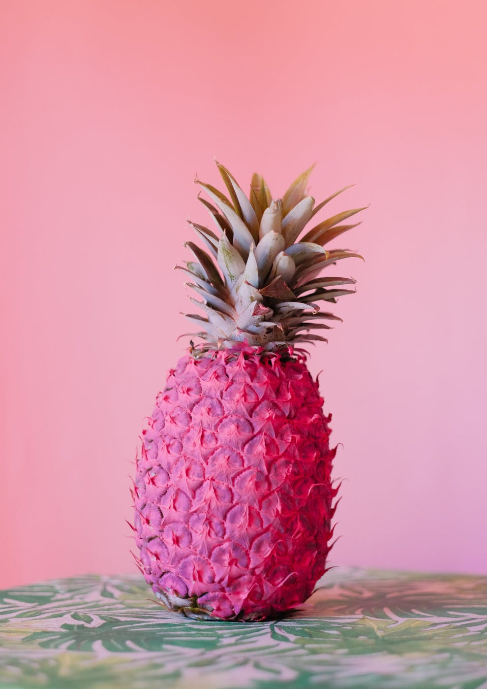 A pink pineapple