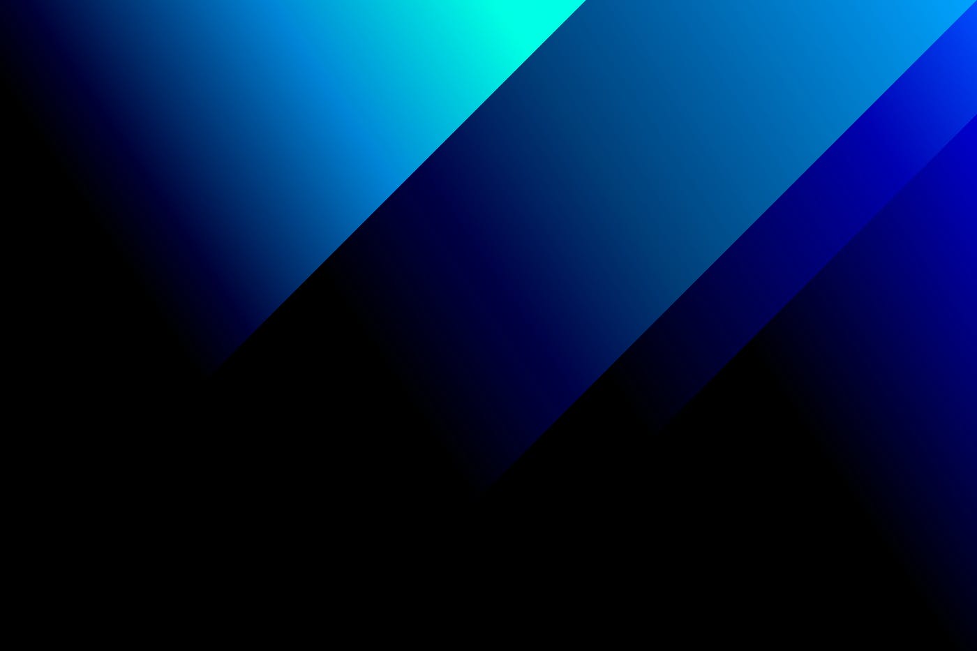 An abstract blue and black background