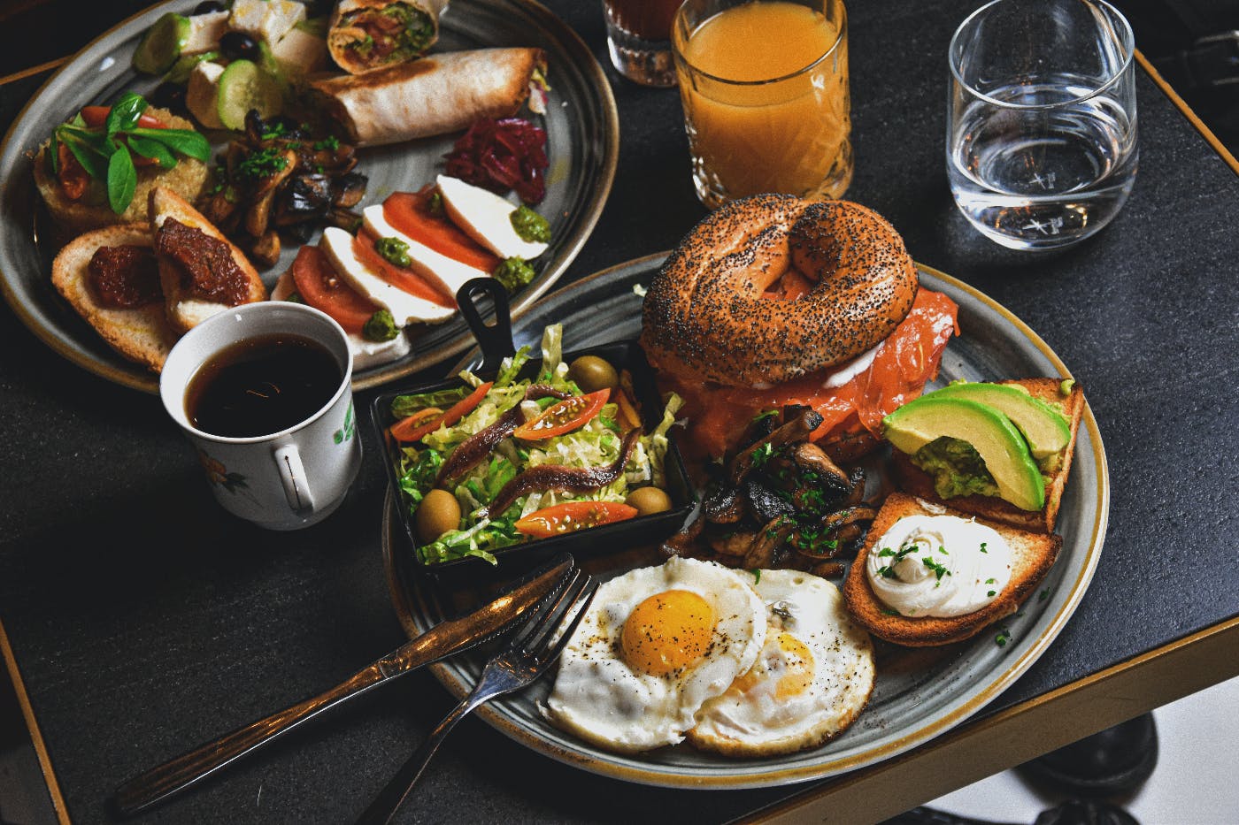 Brunch foods