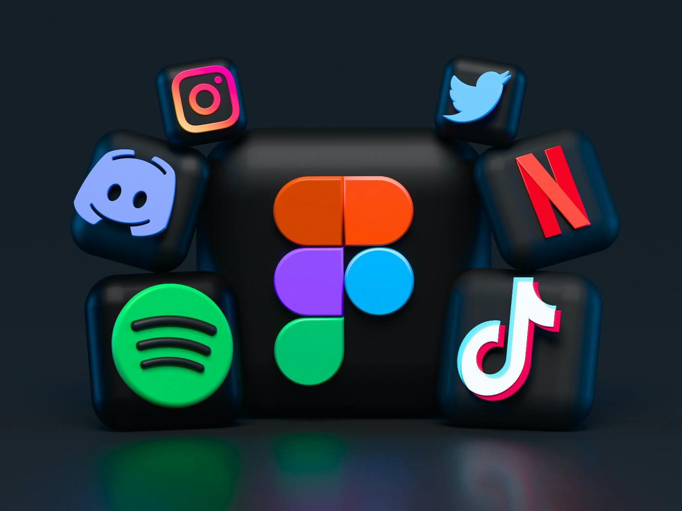 7 social media icons