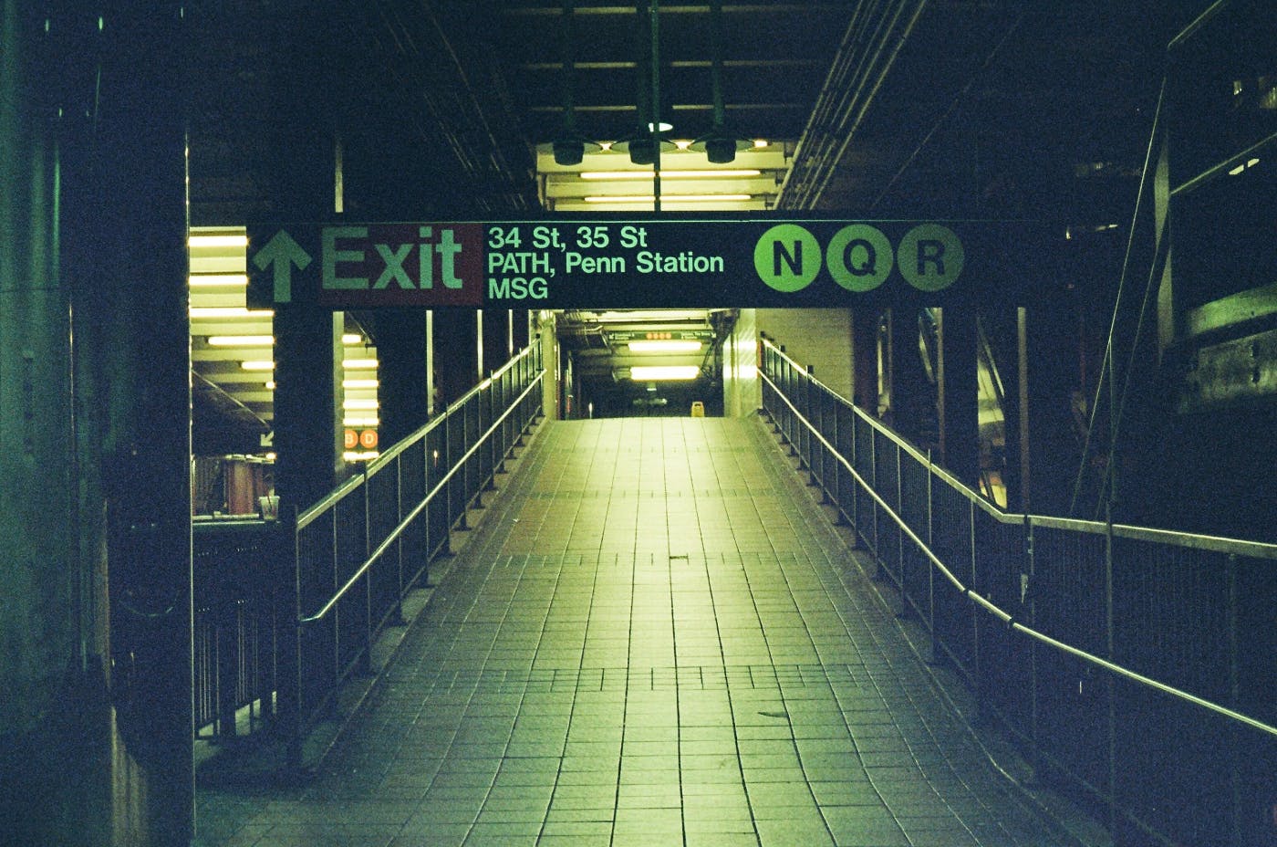 Penn station subway exit