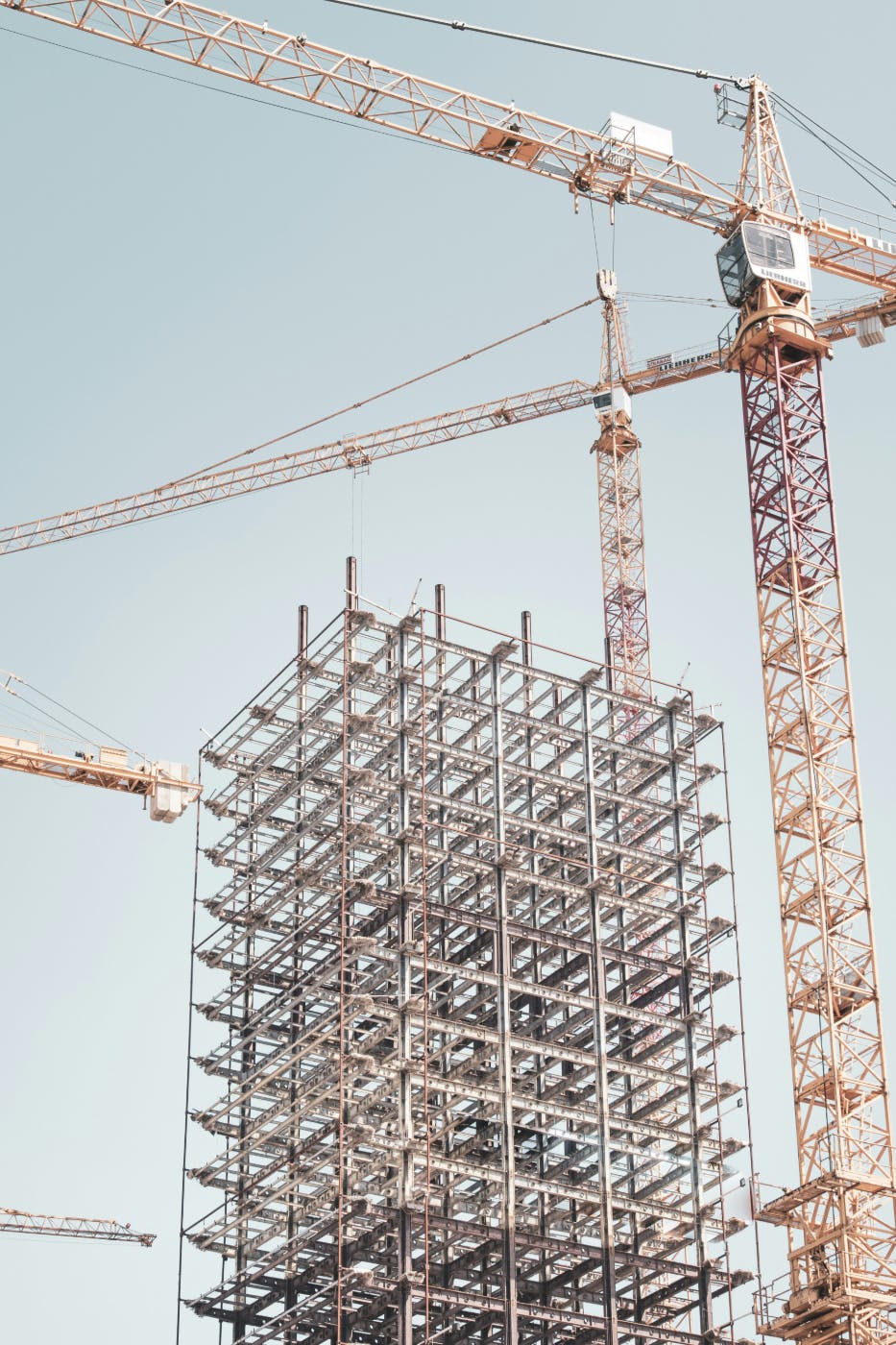 A building under construction