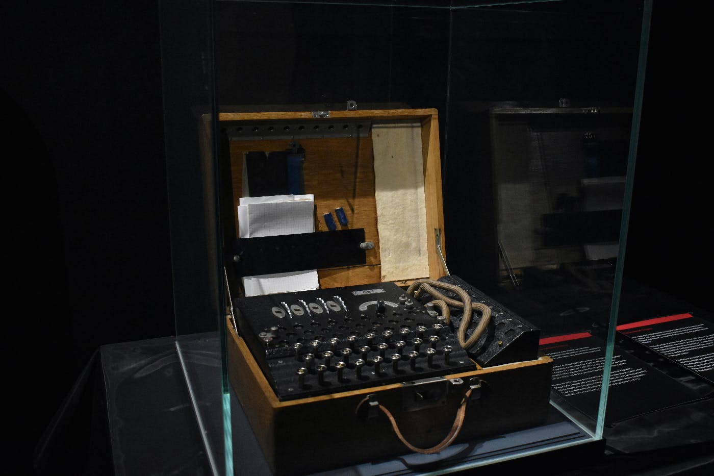 The Enigma machine