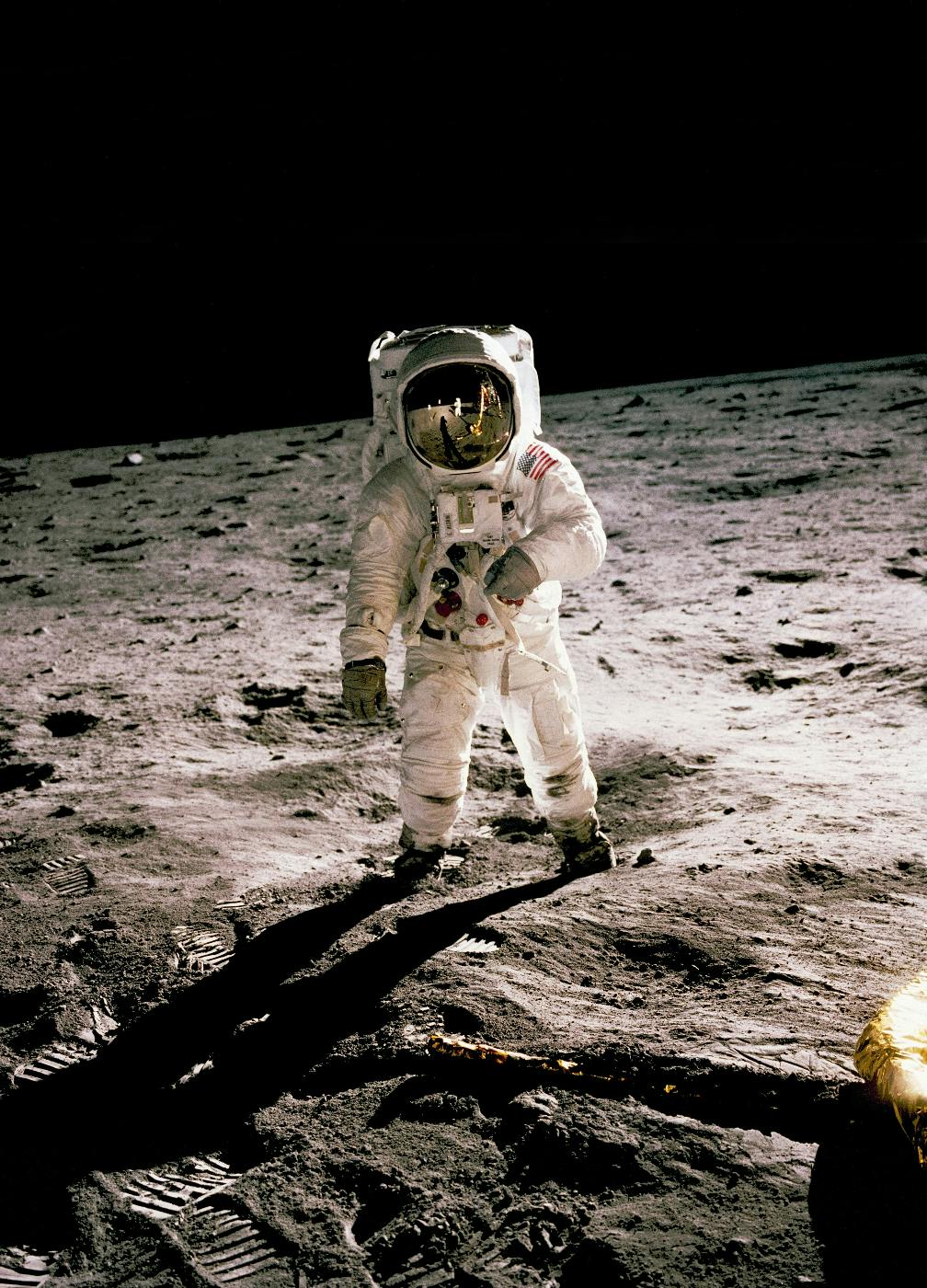 Armstrong on the moon