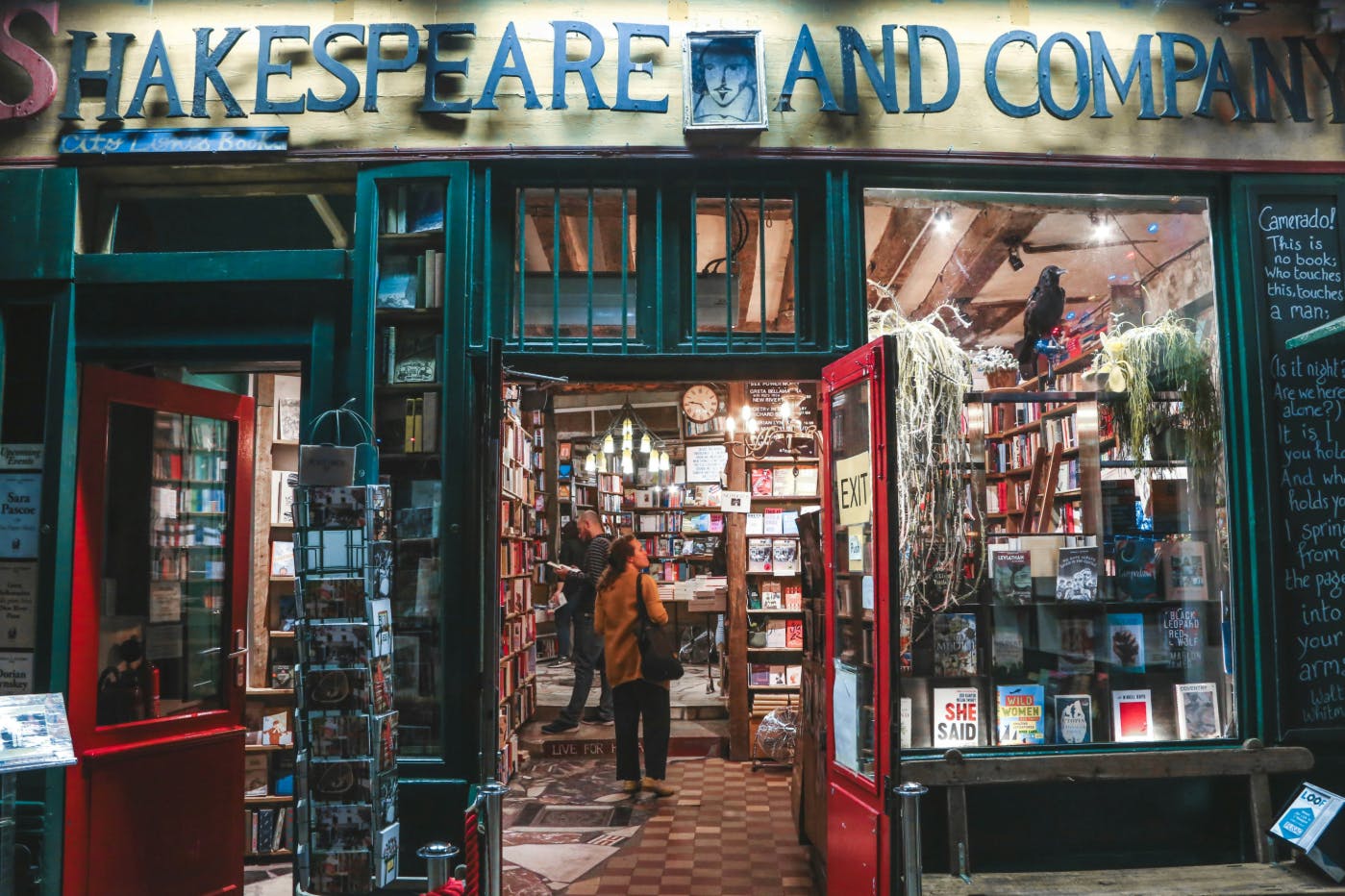 Shakespeare and Company Bookstore