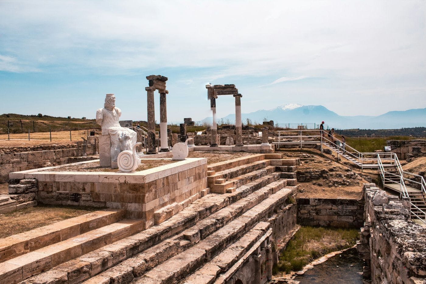 The ruins of the ancient city of Delphinia