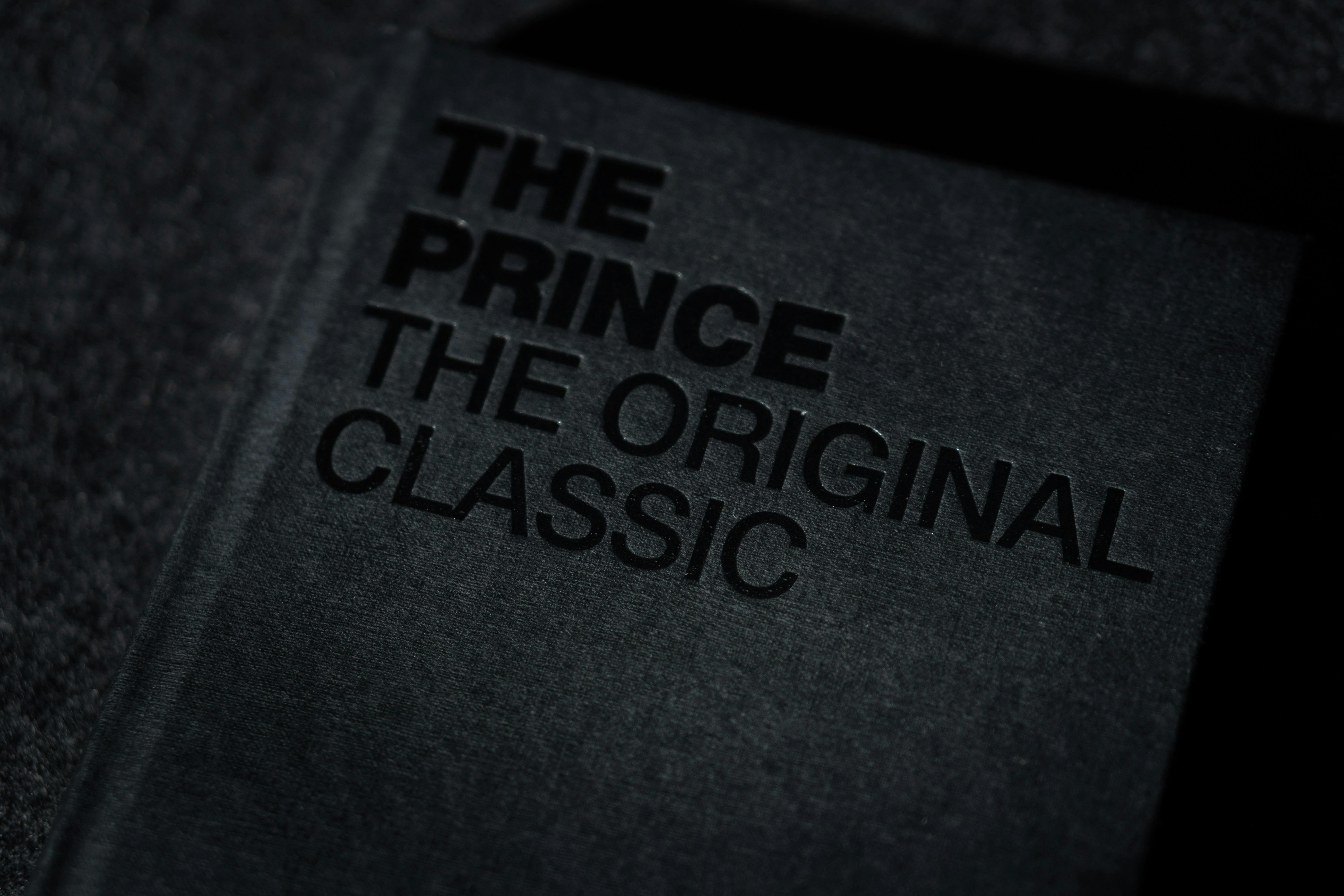 A back book titled; The Prince, The Original Classic