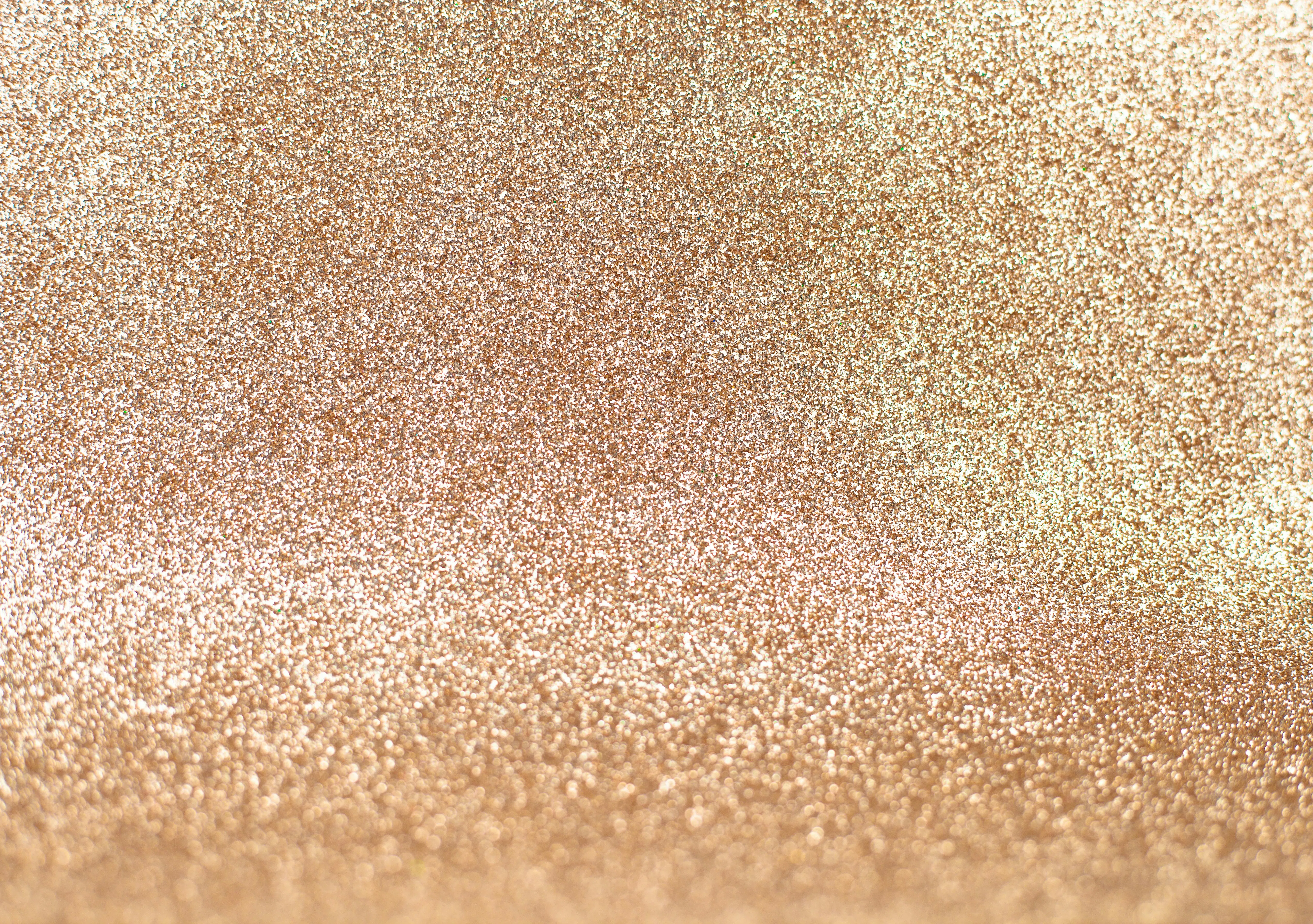 Gold glitter