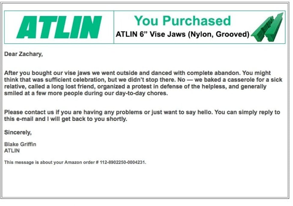 atlin transactional email