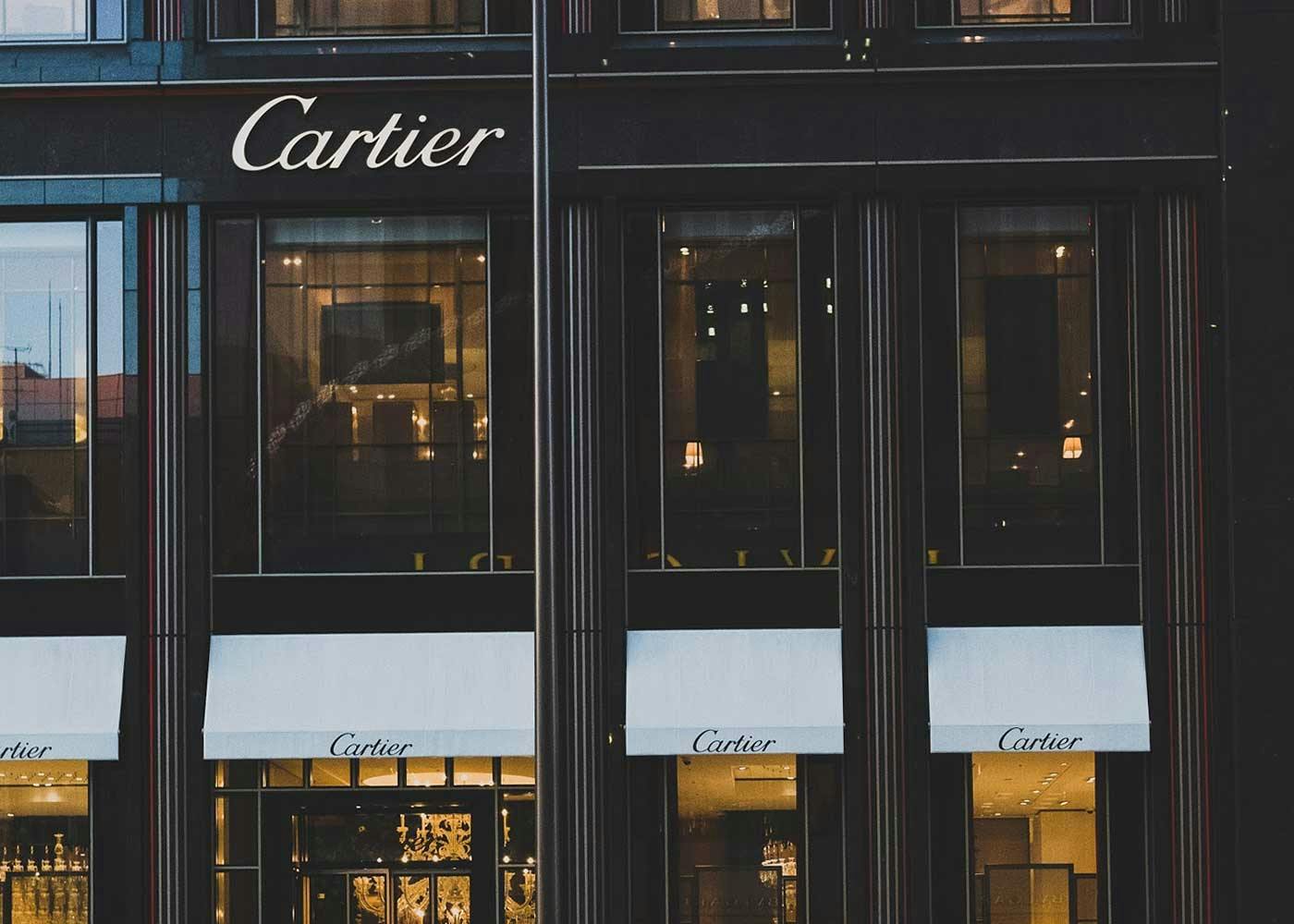 Cartier storefront