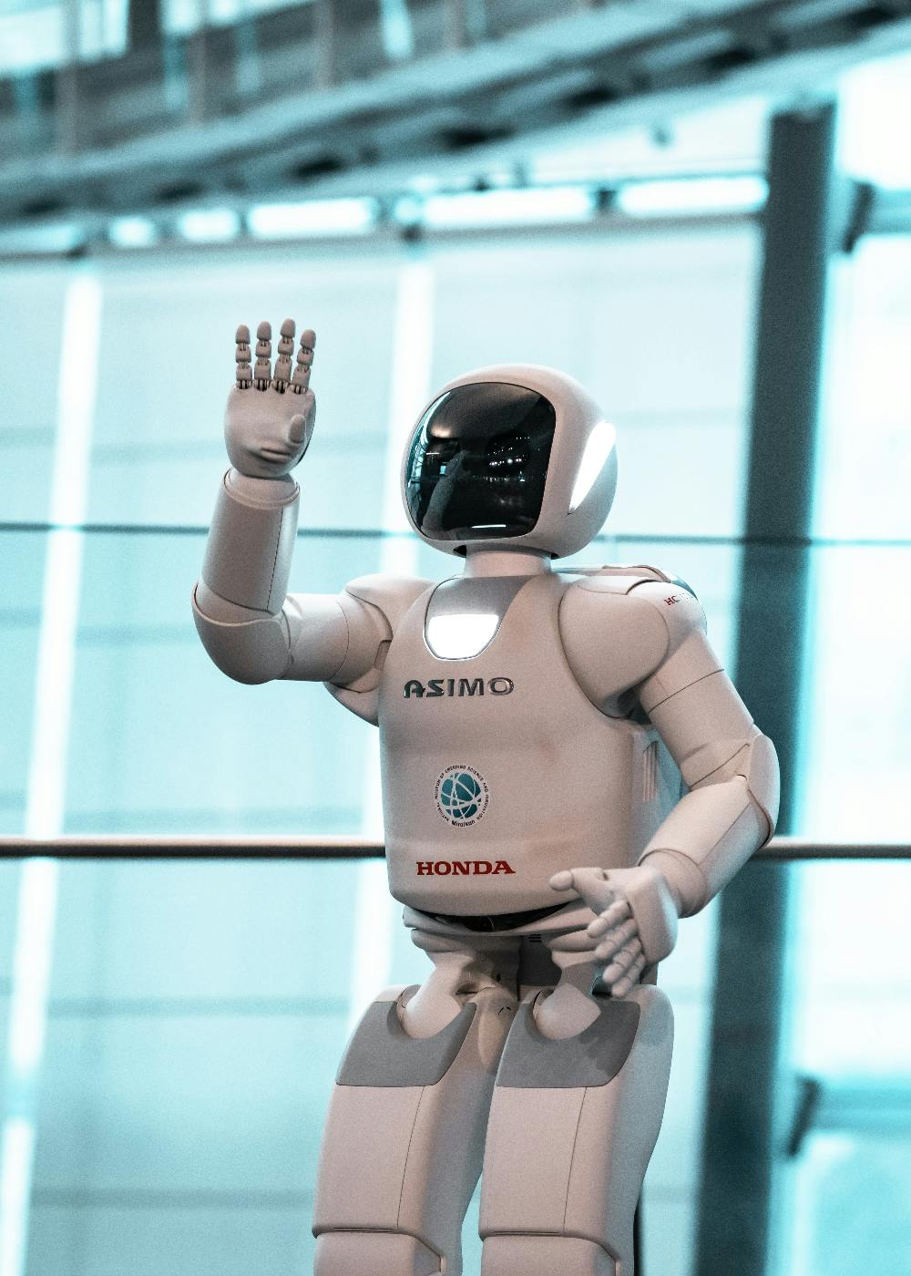 The Honda Asimo robot