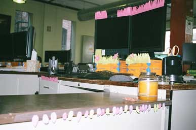 post it noted decor