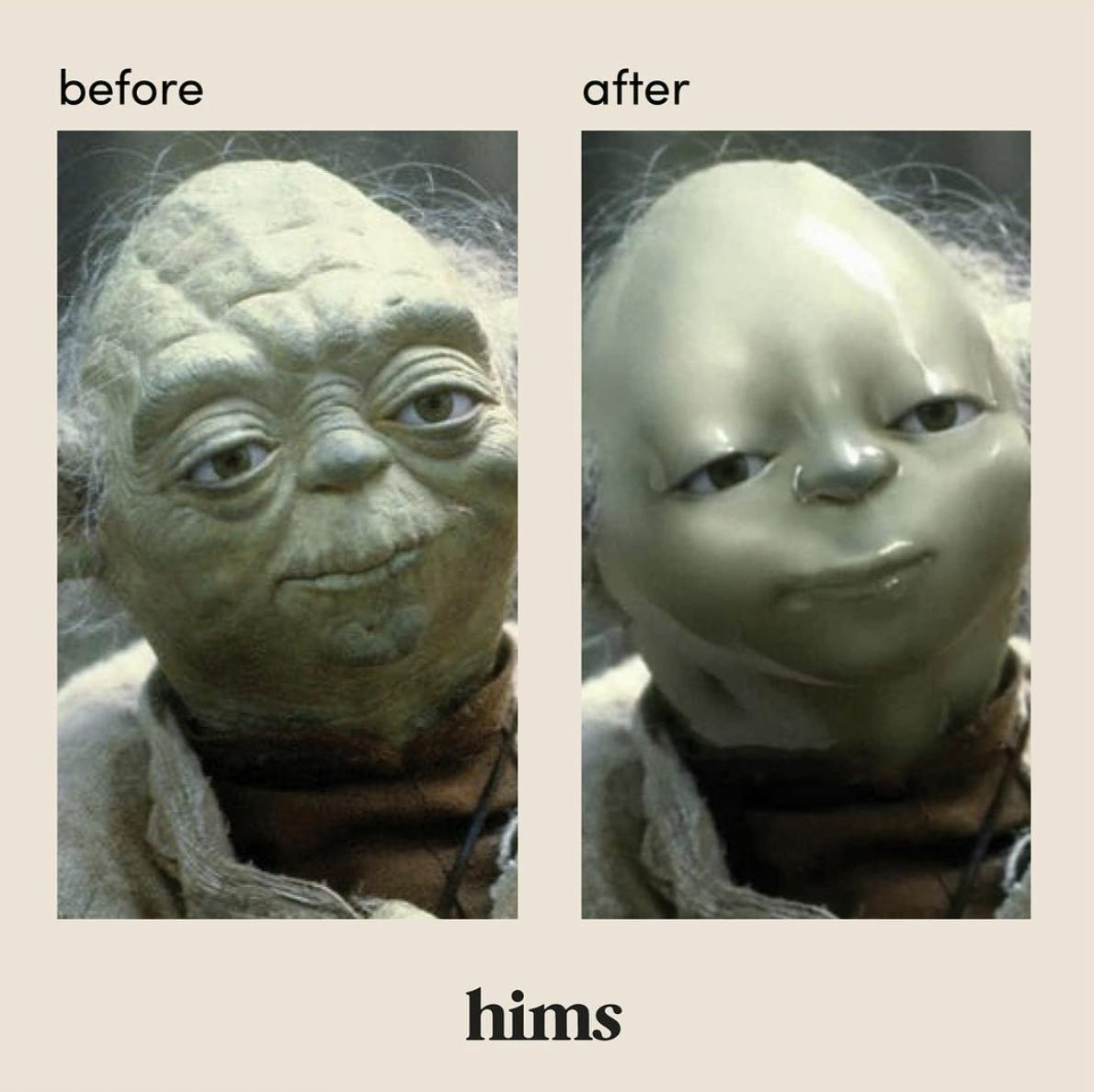 yoda hims meme