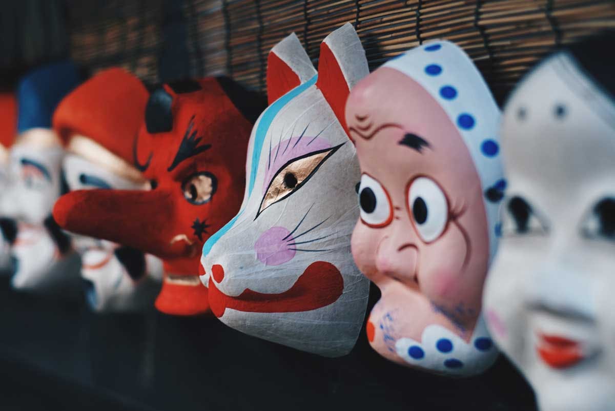 Traditional Japanese Masks