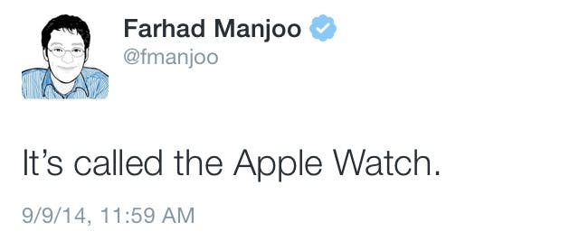 tweet from Farhad Manjoo