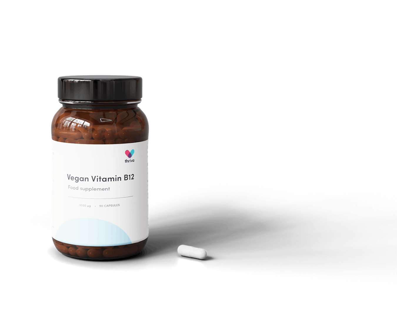 Thriva's vegan vitamin B12 supplements