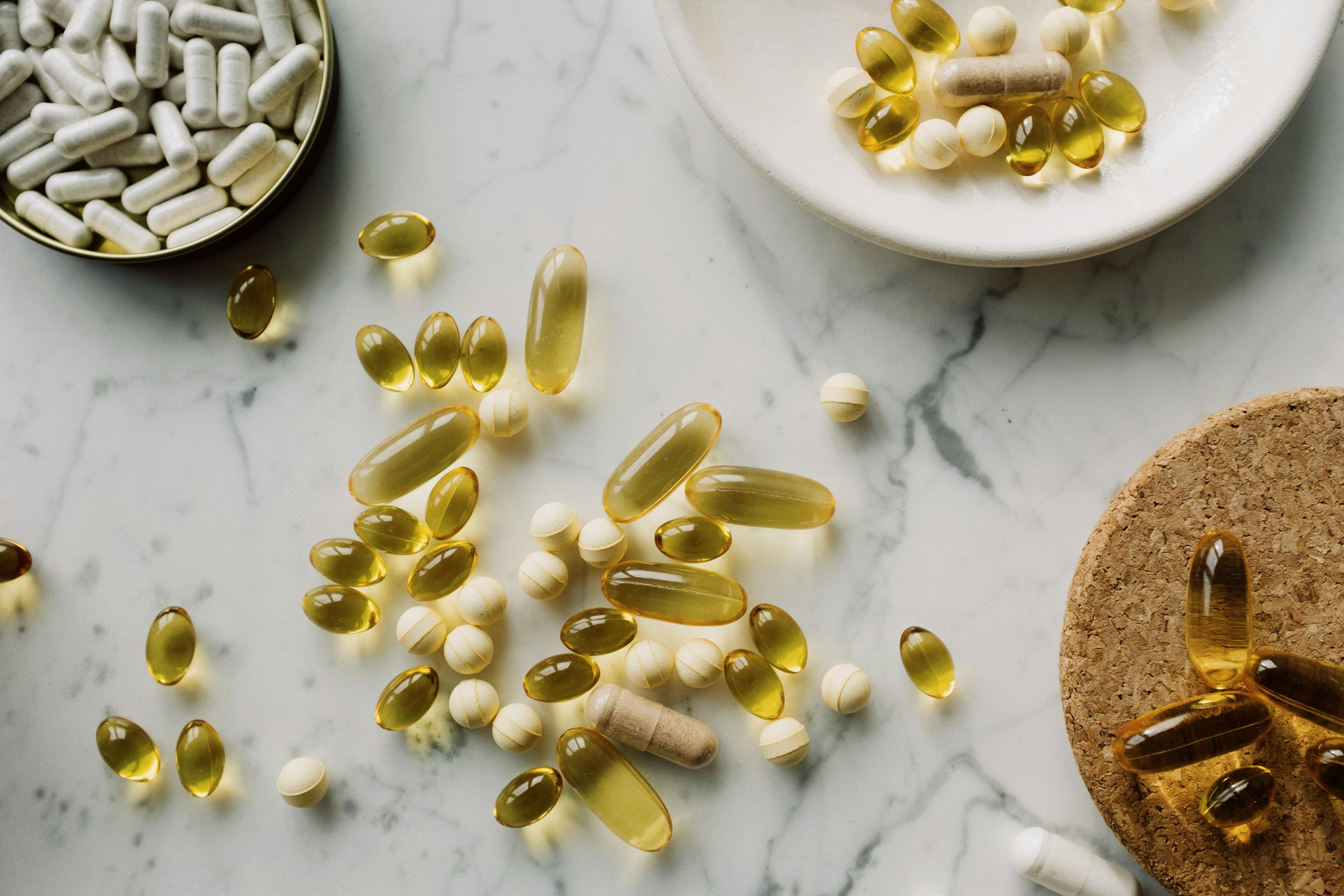 Vitamin supplements — omega-3, vitamin D 