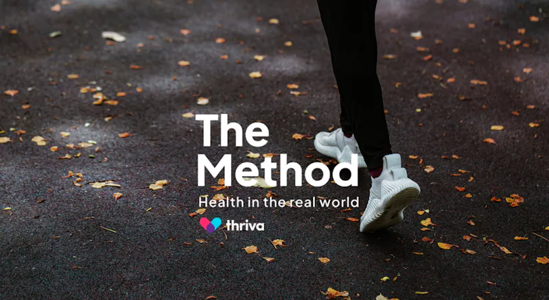 An image of a person walking outside