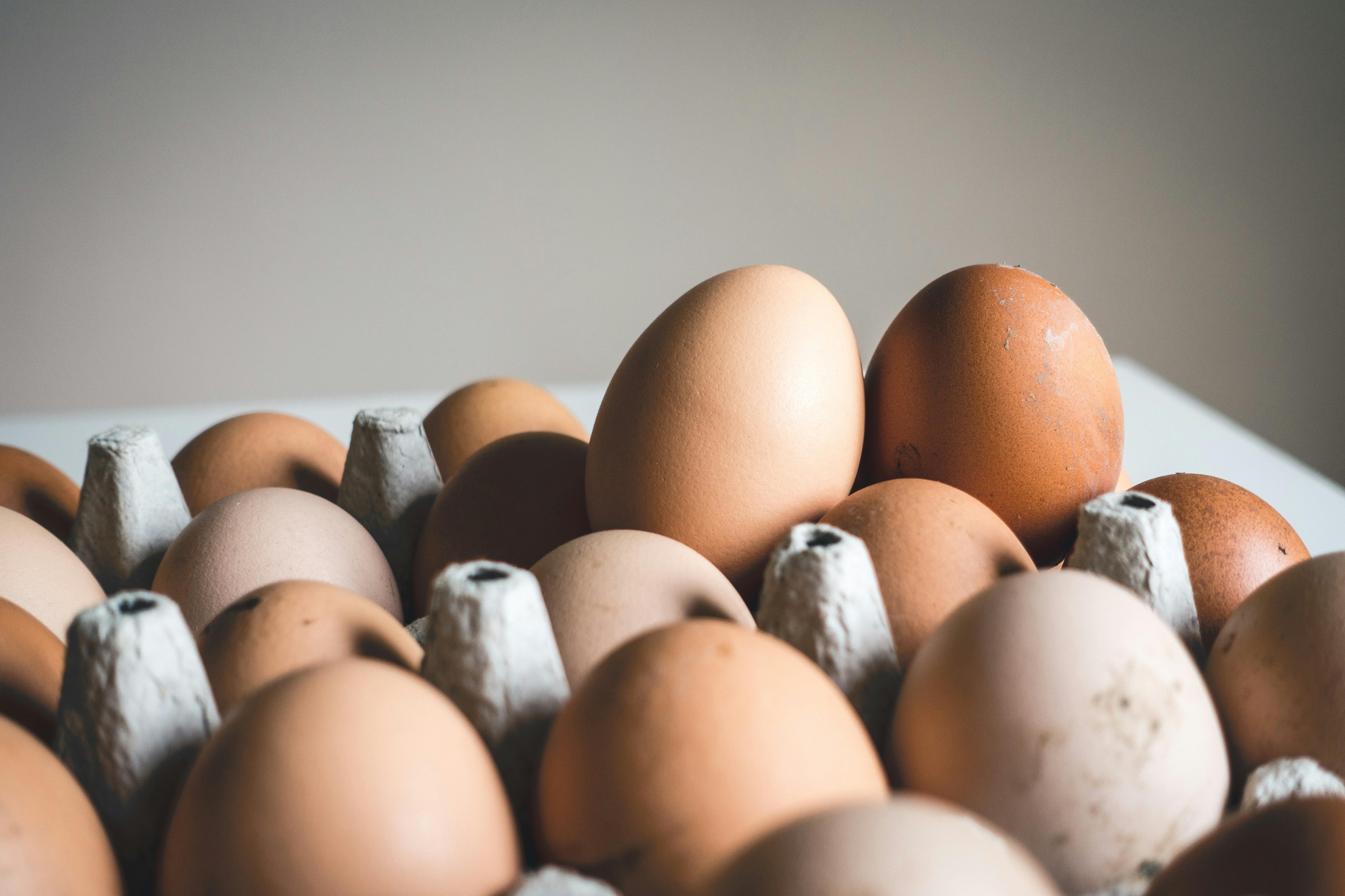 Eggs in a box