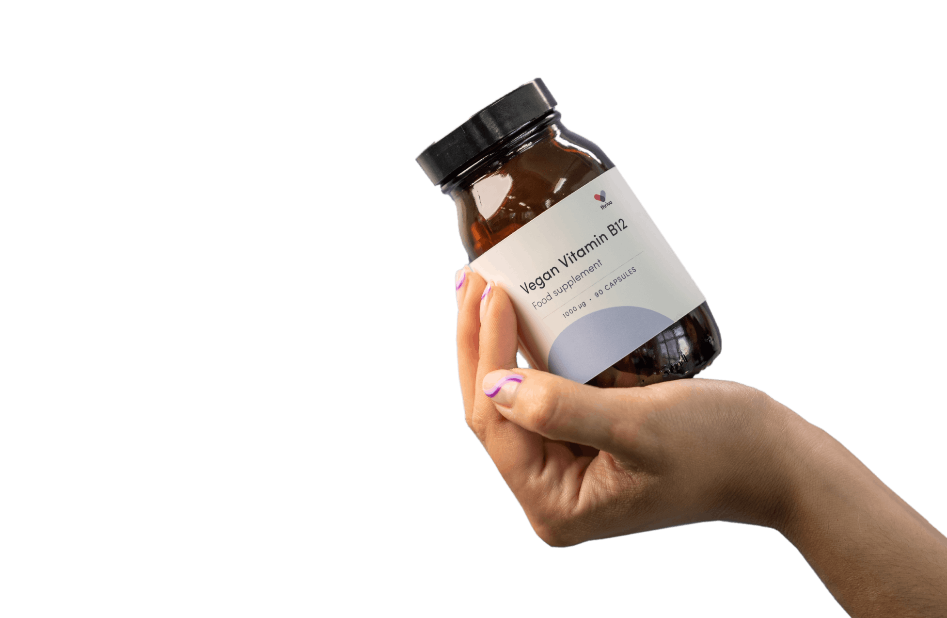 Thriva's vegan vitamin B12 supplements