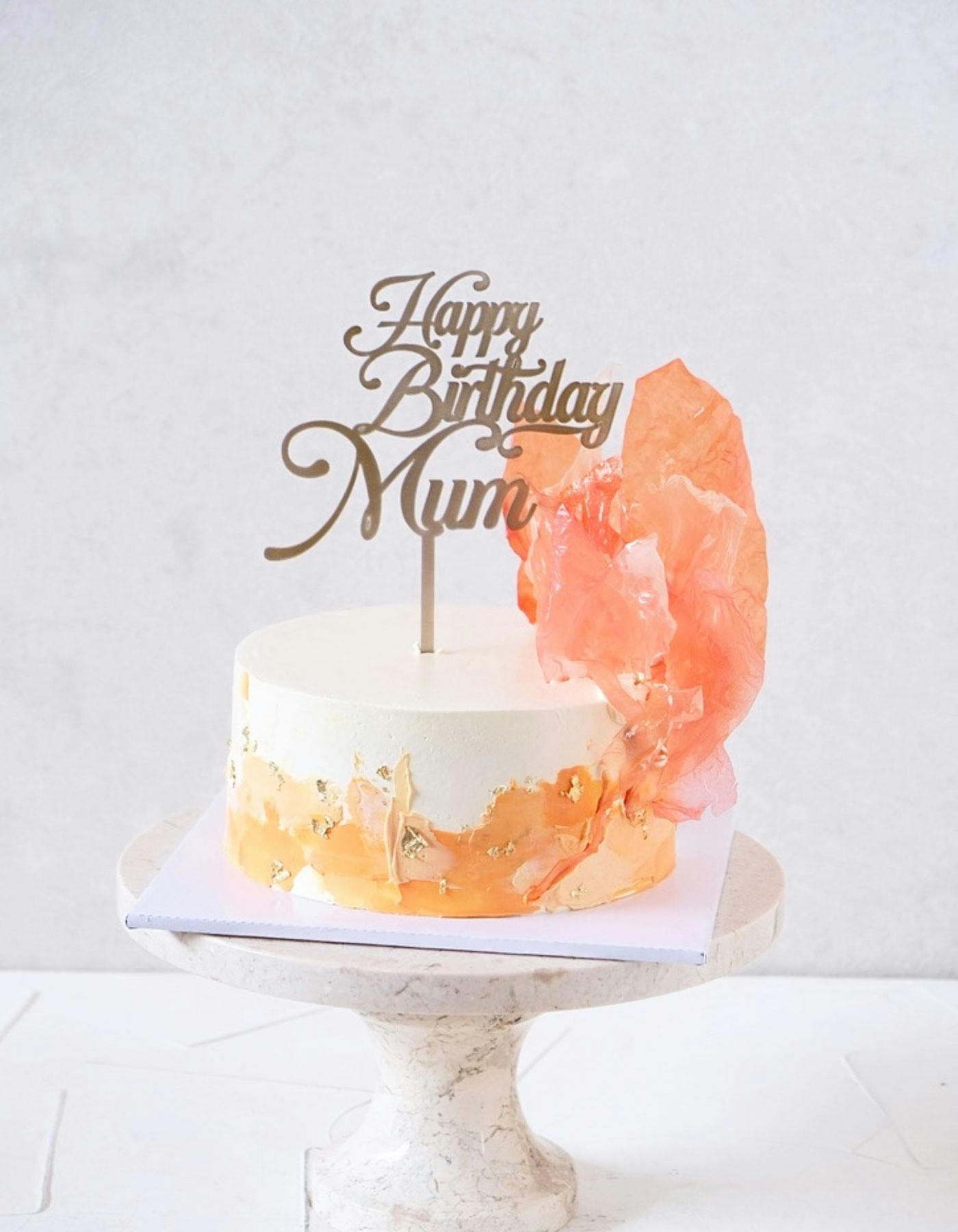 beautiful contemporary cake design
