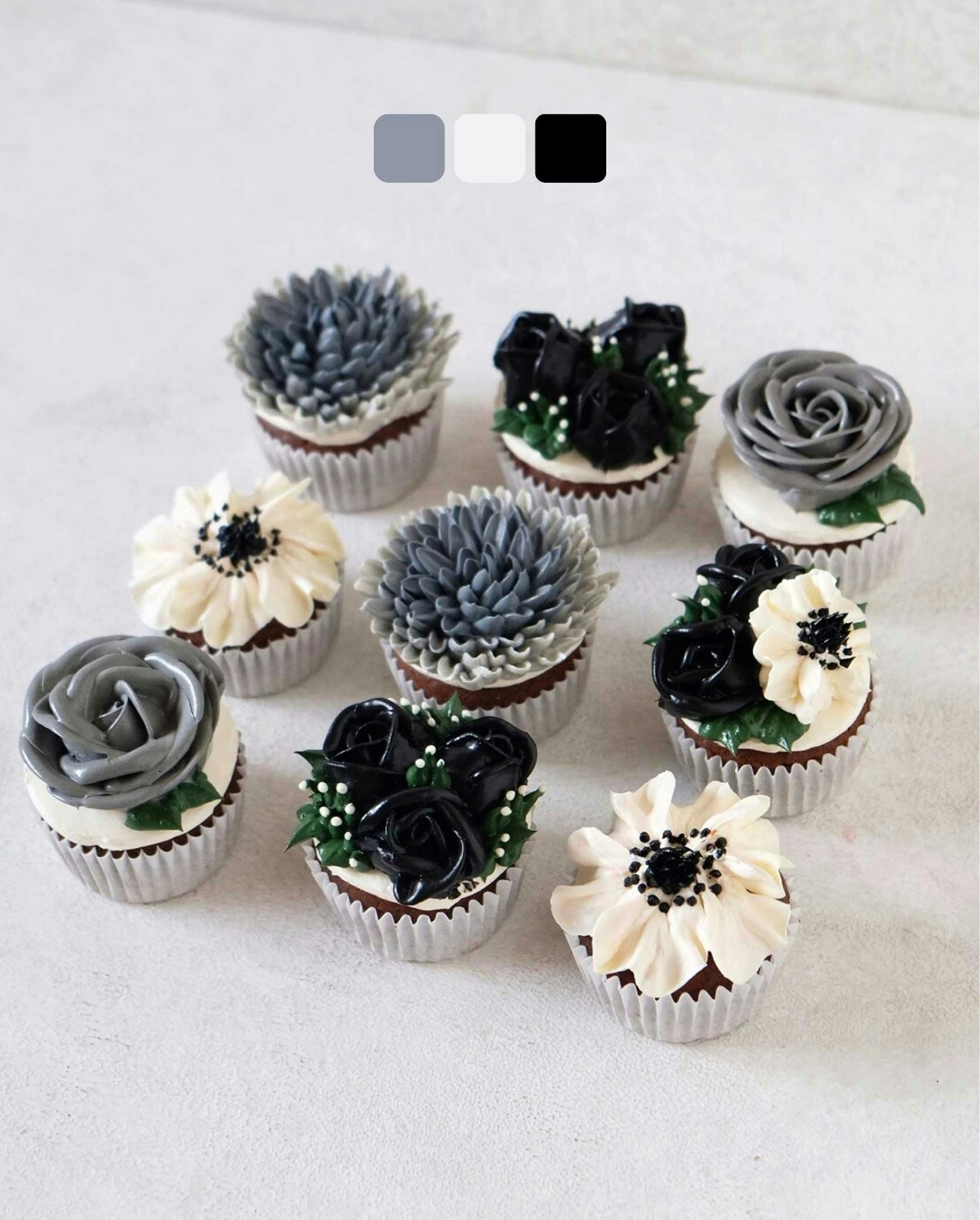 beautiful cupcakes in Bali 