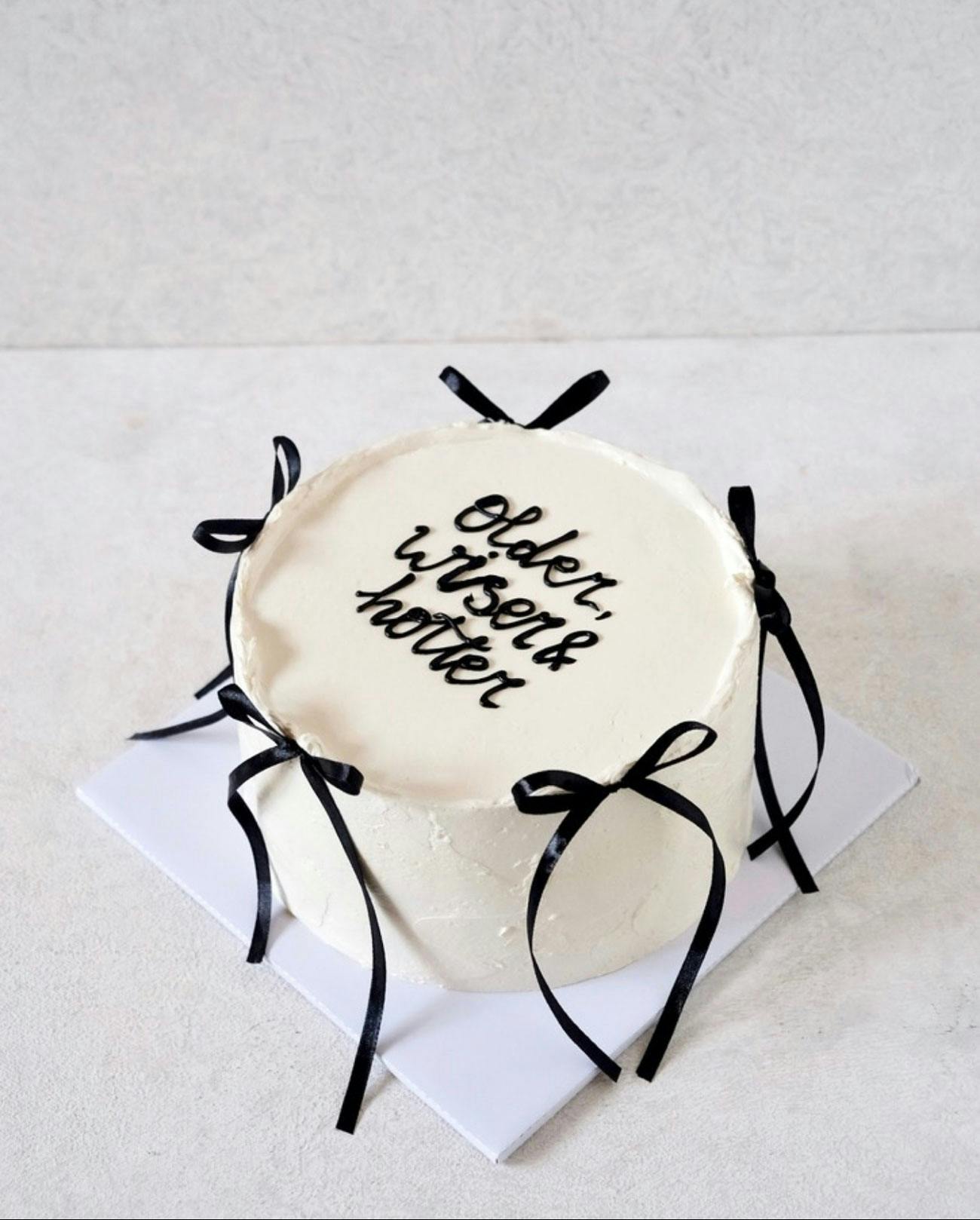 blank canvas cake