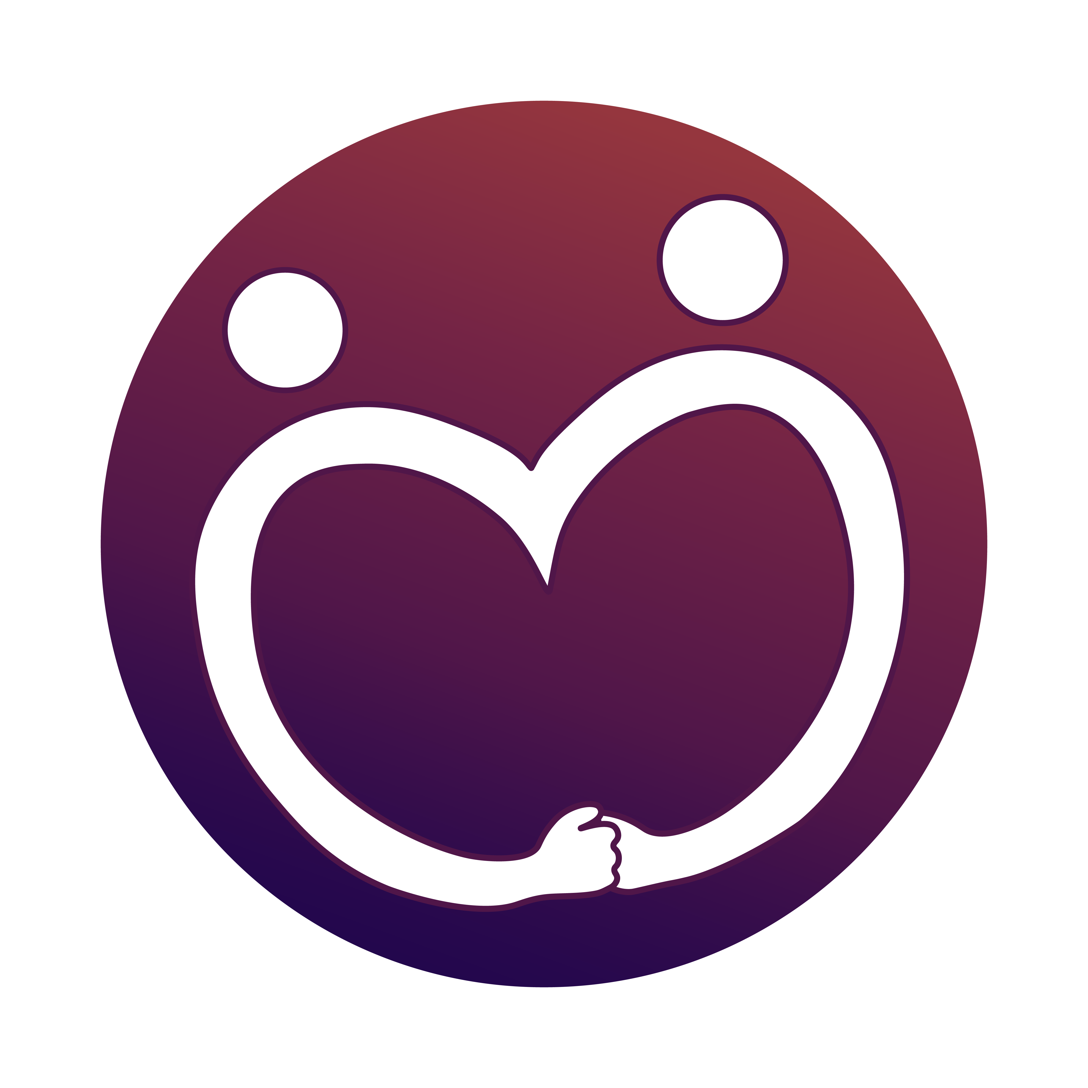 deux personnages stylisé se tenant la main et formant un coeur