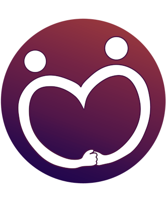 deux personnages stylisé se tenant la main et formant un coeur