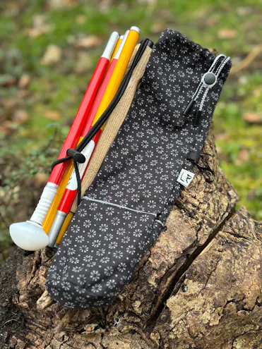 étui canne yeux de l'esprit