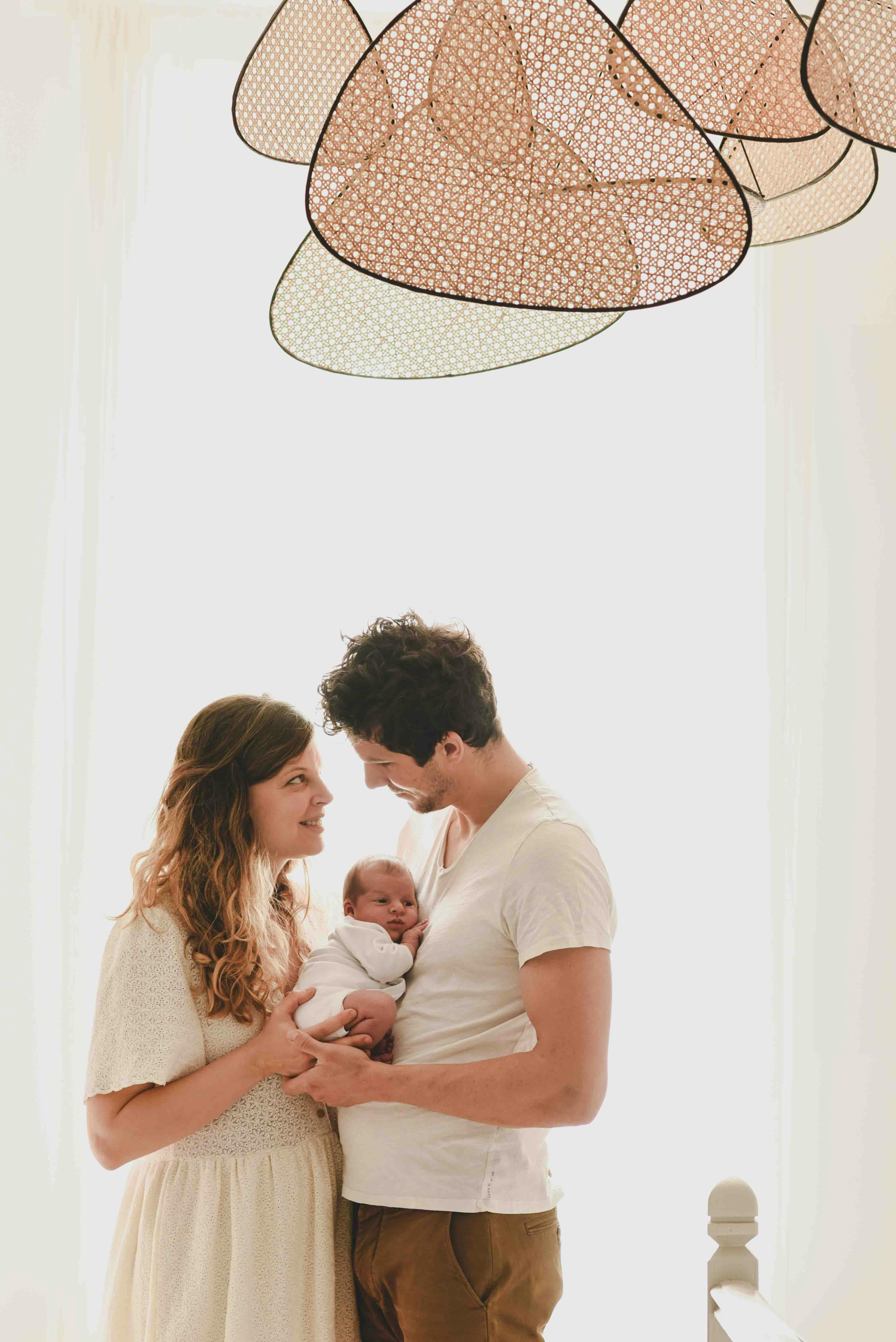 couple avec bébé