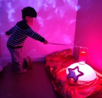 photo enfant rose