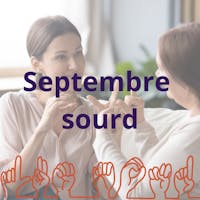 deux femmes qui parlent en langue des signes