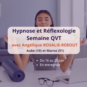 femme au travail zen