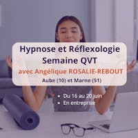 femme au travail zen